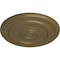 Ekena Millwork Kepler Traditional Medallion (For Canopies up to 5 1/4"), 23 5/8"OD x 1 3/4"P, Mississippi Mud CM24KPMMF - alternate 3